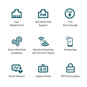 TPLINK AP AX3000 AX3000 EAP655-WALL - Img 11