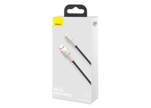 Cablu Baseus Cafule Lightning, 2m, negru - Img 2