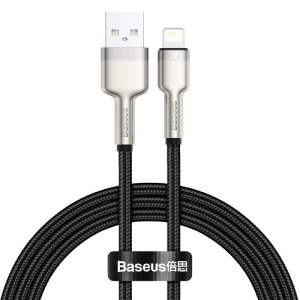 Cablu Baseus Cafule USB-Lighting, negru - Img 3