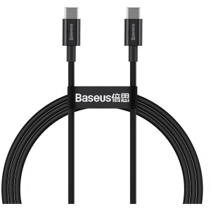 Cablu Baseus Superior CALYS-A01 1m, negr - Img 1