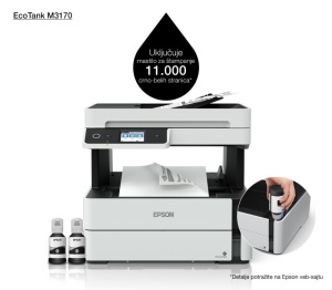 EPSON E-T M3170 CISS MONO INKJET MFP - Img 9