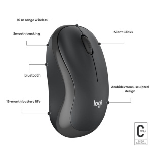 Mouse Logitech M240 Silent Graphite - Img 9