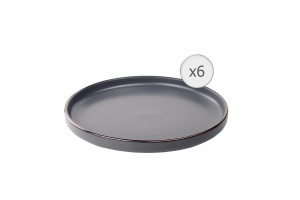 SET 6 F.DESERT, CERAMICA 20 CM, CALYPSO - Img 1