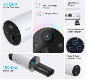 TAPO C420S1 WIFI 1 CAM HOME SECURITY - Img 3
