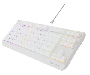 Tastatura Genesis Thor 230 TKL R alb - Img 6