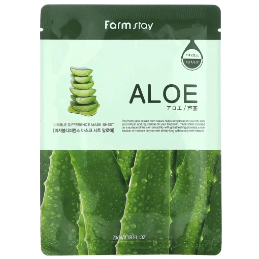 FarmStay Visible Difference Mask Sheet Aloe