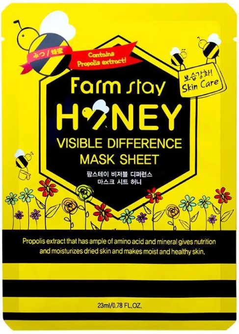 FarmStay Visible Difference Mask Sheet Honey