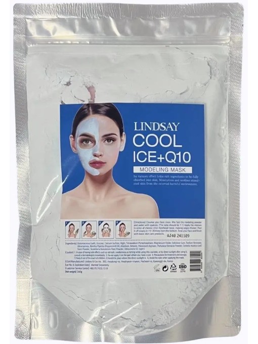 Lindsay Cool Ice+Q10 Modeling Mask