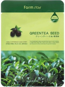 FarmStay Visible Difference Mask Sheet Greentea Seed