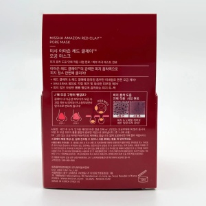 MISSHA Amazon Red Clay Pore Mask