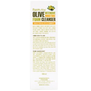 FarmStay Olive Intensive Moisture Foam Cleanser