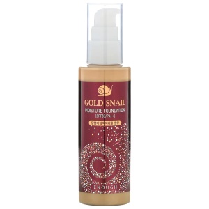 Enough Gold Snail Moisture Foundation #21 100ml