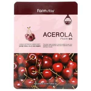 FarmStay Visible Difference Mask Sheet Acerola