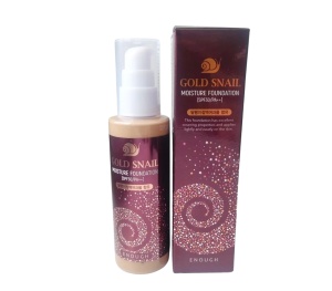 Enough Gold Snail Moisture Foundation #21 100ml