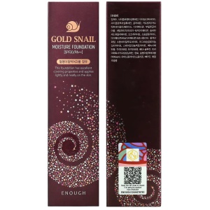 Enough Gold Snail Moisture Foundation #21 100ml