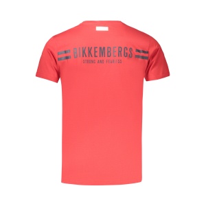 BIKKEMBERGS MUŠKA MAJICA BKK3MTS04, CRVENA - Img 2