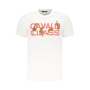 CAVALLI CLASS MUŠKA MAJICA TXT60MJD060, BELA