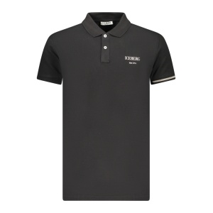 ICEBERG ICE25MPL01 MUŠKA POLO MAJICA, CRNA