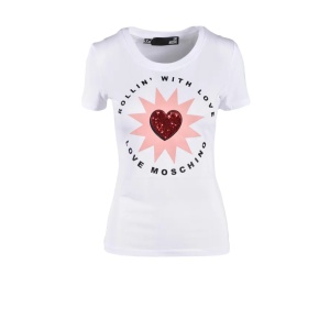 LOVE MOSCHINO ŽENSKA MAJICA W4H1923E1951-A00