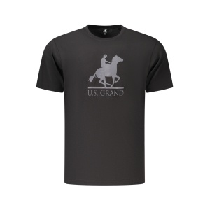 U.S GRAND POLO MUŠKA MAJICA AU03186FOSCO, CRNA