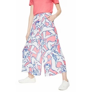 DESIGUAL PANT BODIES, ŽENSKE PANTALONE, ROZE - Img 1
