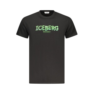 ICEBERG ICE25MTS01 MUŠKA MAJICA, CRNA