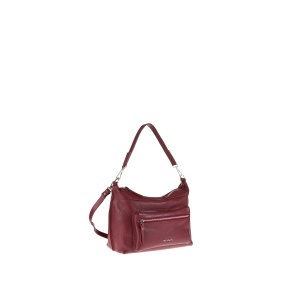 PIERRE CARDIN ŽENSKA KOŽNA TORBA 1981, BORDO - Img 2