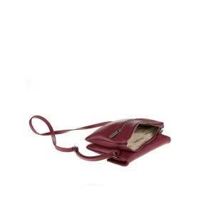 PIERRE CARDIN ŽENSKA KOŽNA TORBA 1994, BORDO - Img 6