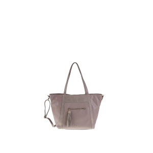 PIERRE CARDIN ŽENSKA KOŽNA TORBA 55106, SIVA