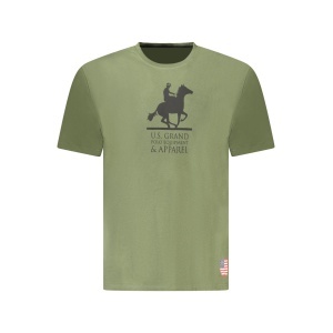 U.S. GRAND POLO MUŠKA MAJICA AU02650, MASLINASTA