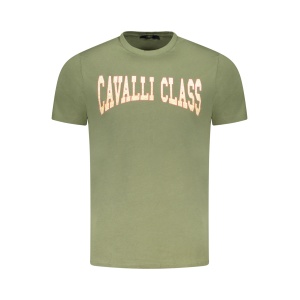 CAVALLI CLASS MUŠKA MAJICA TXT61AJD060, MASLINASTA