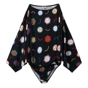 DESIGUAL BUKAR BODY BLUZA, CRNA - Img 2