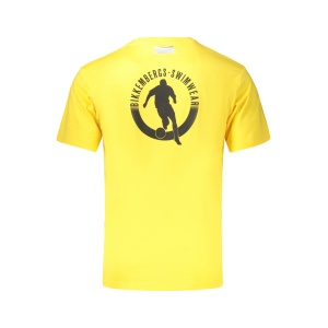 BIKKEMBERGS MUŠKA MAJICA BKK2MTS01, ŽUTA - Img 2