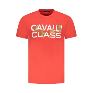 CAVALLI CLASS MUŠKA MAJICA TXT60MJD060, CRVENA
