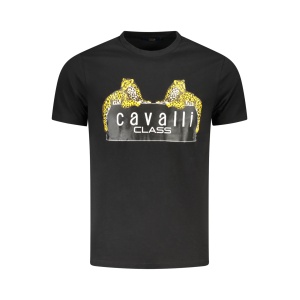 CAVALLI CLASS MUŠKA MAJICA TXT60NJD060, CRNA