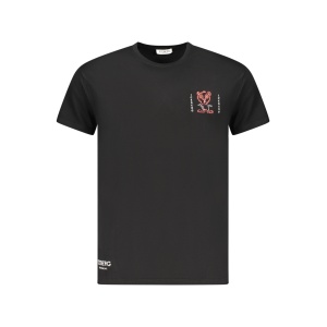 ICEBERG ICE25MTS02 MUŠKA MAJICA, CRNA