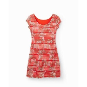 DESIGUAL VEST ESTHER REP ŽENSKA HALJINA, CRVENA - Img 3
