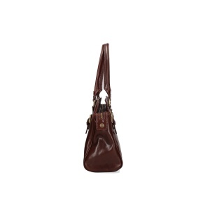I FRATELLI ŽENSKA KOŽNA TORBA 5557, TAMNOBRAON - Img 3