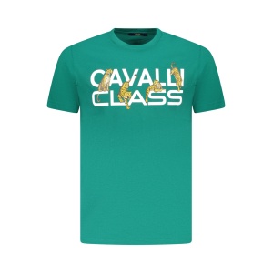 CAVALLI CLASS MUŠKA MAJICA TXT60MJD060, ZELENA