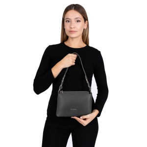 PIERRE CARDIN ŽENSKA KOŽNA TORBA 55095, CRNA - Img 7