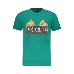 CAVALLI CLASS MUŠKA MAJICA TXT60NJD060, ZELENA