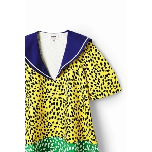 DESIGUAL PAUL MARIME BLUZA, ŽUTA - Img 6