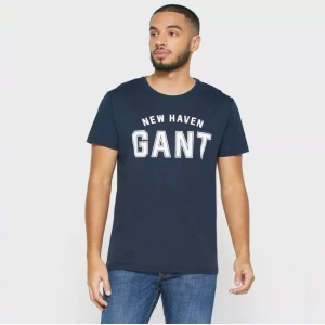 GANT NEW HEAVEN T-SHIRT MEN MUŠKA MAJICA, TEGET