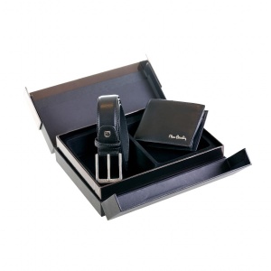 PIERRE CARDIN KOŽNI SET NOVČANIK I KAIŠ PARURE 14GG16