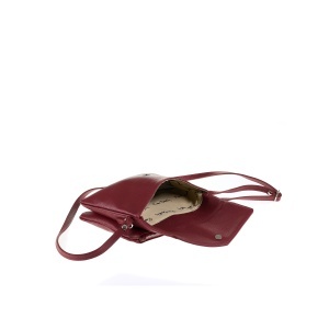 PIERRE CARDIN ŽENSKA KOŽNA TORBA 1994, BORDO - Img 5