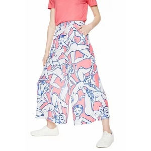 DESIGUAL PANT BODIES, ŽENSKE PANTALONE, ROZE - Img 6