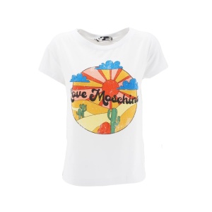 LOVE MOSCHINO ŽENSKA MAJICA W4F303AE1951-A00