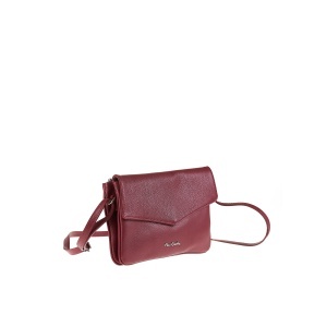 PIERRE CARDIN ŽENSKA KOŽNA TORBA 1994, BORDO - Img 2