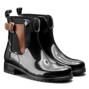 TOMMY HILFIGER OXLEY ŽENSKE ČIZME, CRNA