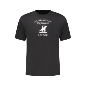U.S. GRAND POLO MUŠKA MAJICA AU02649, CRNA - Img 1